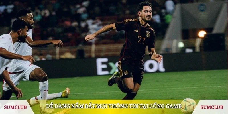 Dễ dàng nắm bắt mọi thông tin thể thao tại cổng game